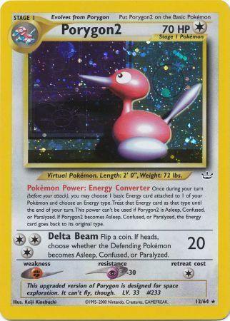 Porygon2 012/64 - Neo Revelation Unlimited Holofoil