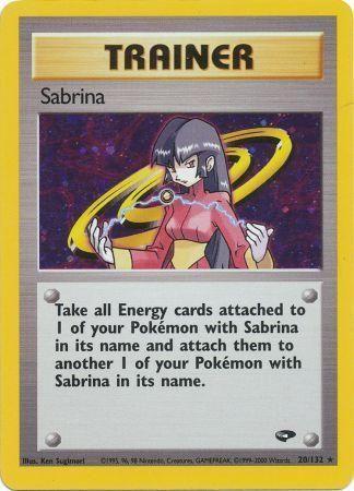 Sabrina () /null - Gym Challenge Unlimited Holofoil