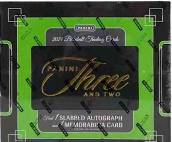 2024 Panini Three and Two Baseball Hobby Box