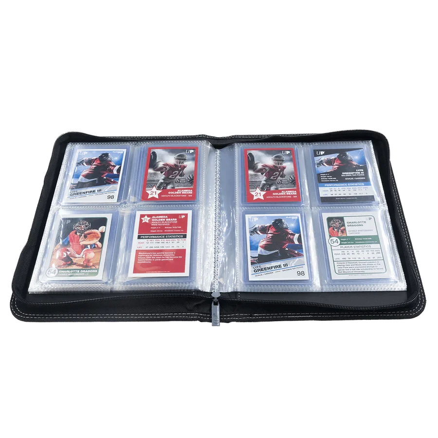 4-Pocket Toploader Zippered Premium PRO-Binder
