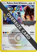 Raikou, Entei & Suicune  - Jumbo Cards Holofoil