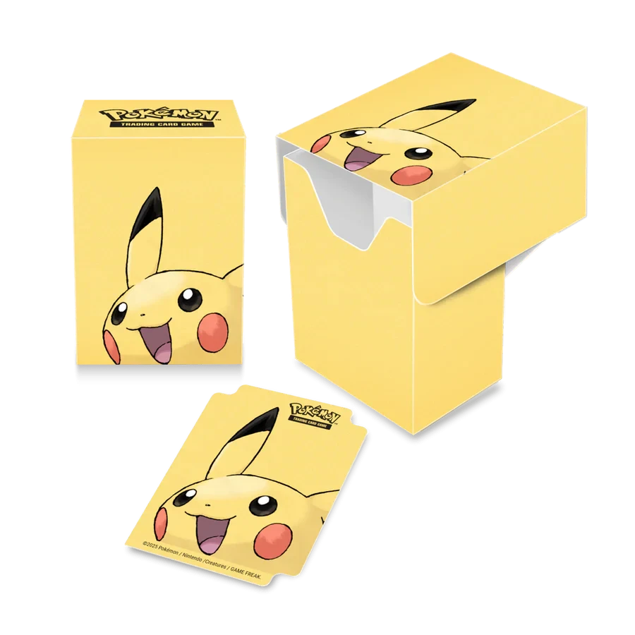 Pikachu Full View Deck Box for Pokémon