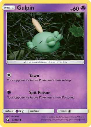 Gulpin 057/168 - SM  Celestial Storm