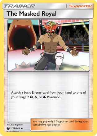 The Masked Royal 139/168 - SM  Celestial Storm