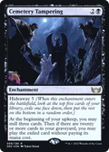 Cemetery Tampering (PRE-069) - Streets of New Capenna Promos Foil