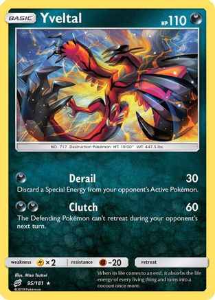Yveltal 095/181 - SM  Team Up Reverse Holofoil