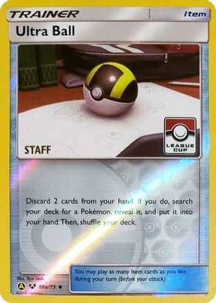Ultra Ball (League Cup) [Staff] 68a/73 - League & Championship Cards Reverse Holofoil