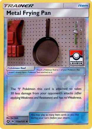 Metal Frying Pan (Pokemon League) 112a/131 - League & Championship Cards Reverse Holofoil