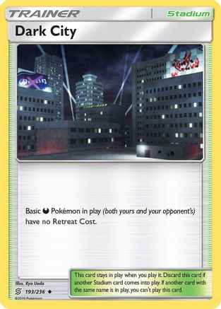 Dark City 193/236 - SM  Unified Minds Reverse Holofoil