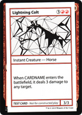 Lightning Colt (CMB1-057) - Mystery Booster Playtest Cards 2021