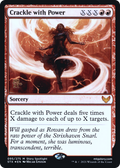 Crackle with Power (PRE-95S) - Strixhaven: School of Mages Promos Foil