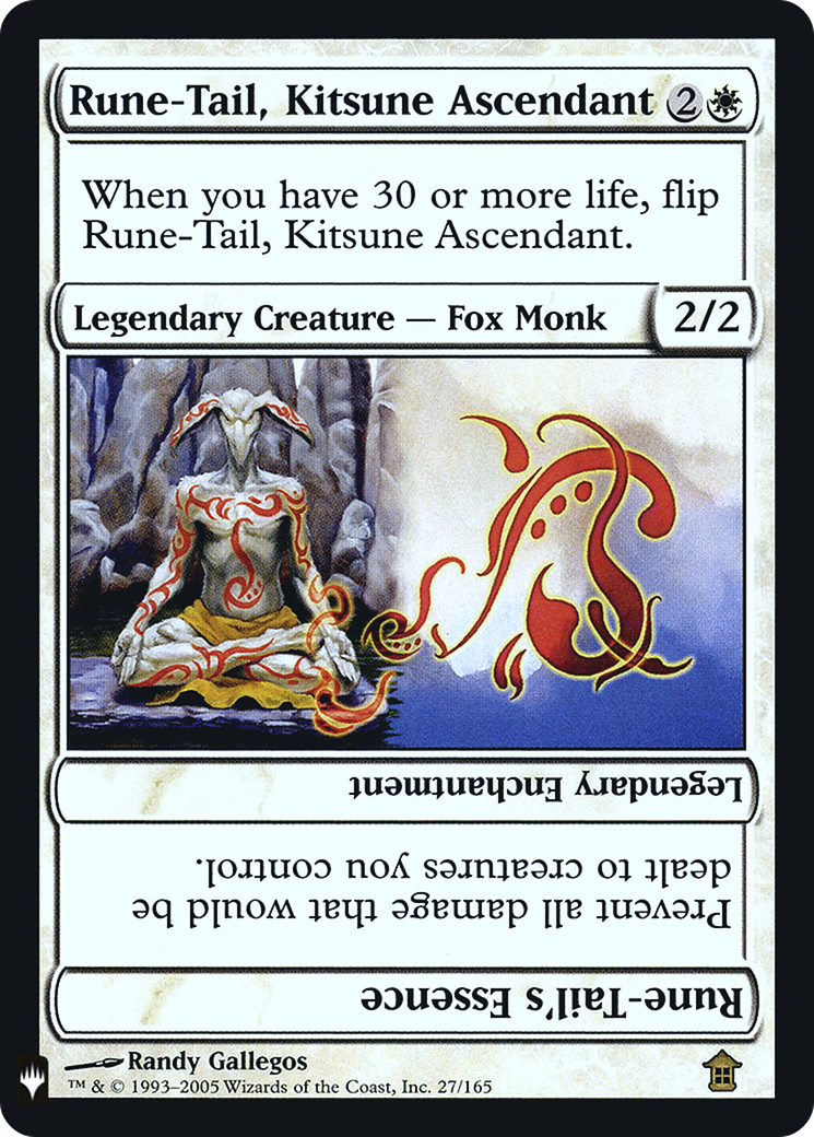 Rune-Tail, Kitsune Ascendant (LIST-027) - The List