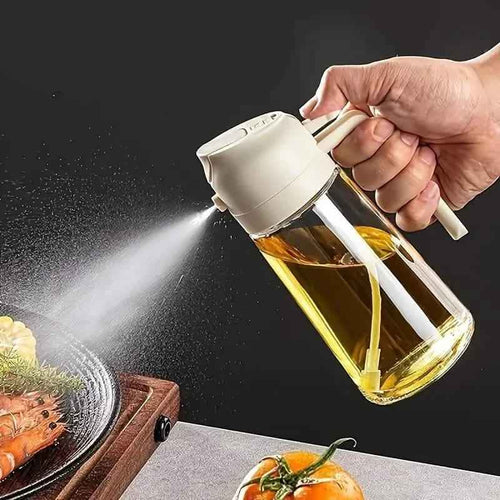 2-in-1 Portable Oil Sprayer and Dispenser