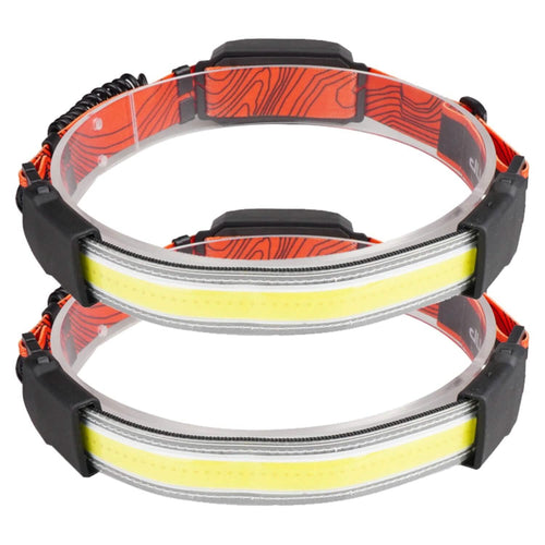 2-Pack: Rechargeable Headlamp 3 Light Modes Hand-Free