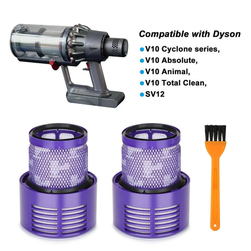 2-Packs: Vacuum Filter Replacement for Dyson V10 Series