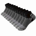 20-Pairs: Men's Outdoor Color Matching Low-Top Socks