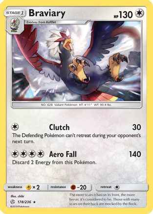 Braviary 178/236 - SM  Cosmic Eclipse