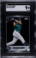 Graded 2022 Topps Chrome Cal Raleigh #149 Rookie RC Baseball Card SGC 9 Mint