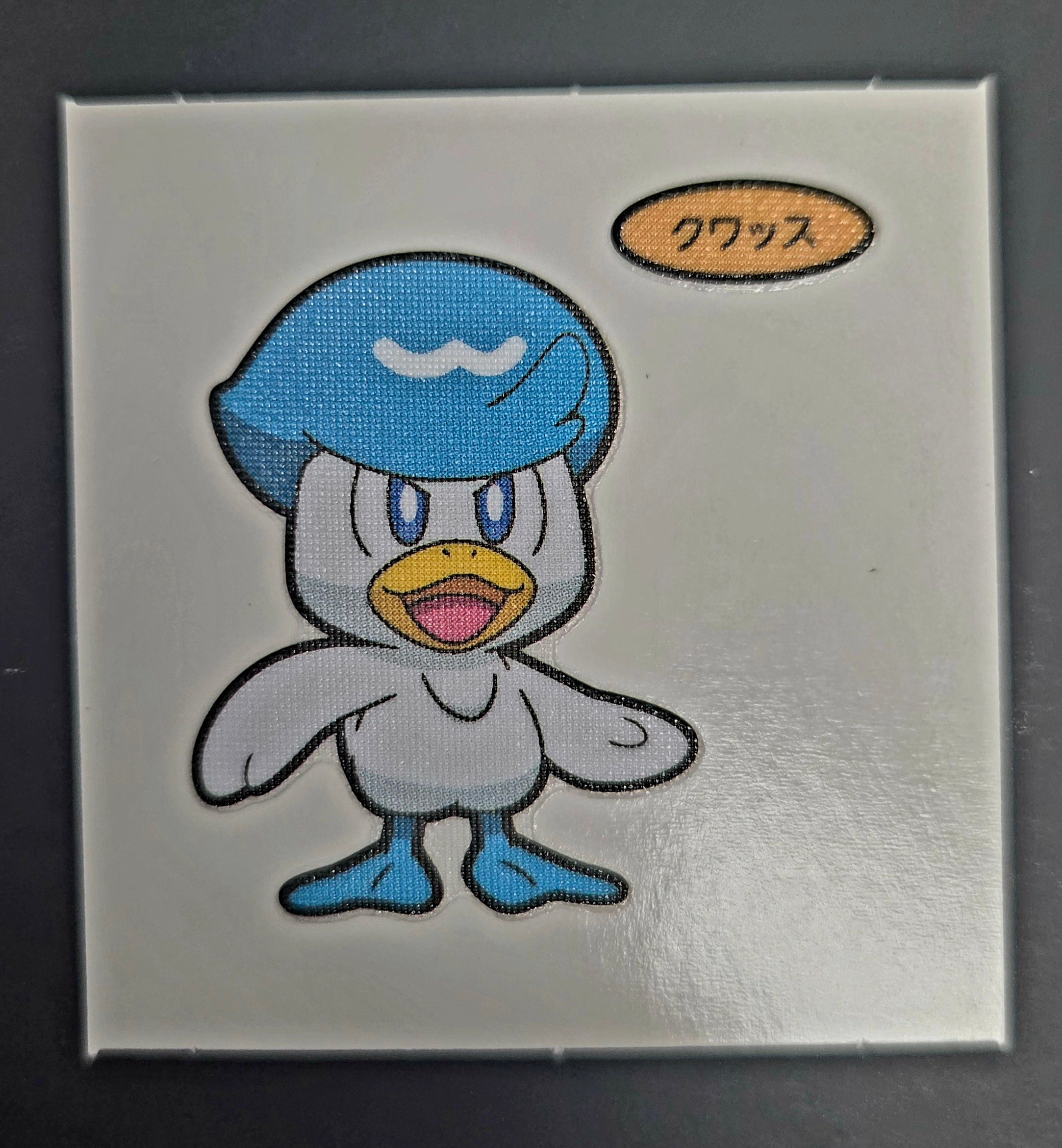 Pokemon Bread Seal Deco Character Sticker - Quaxly