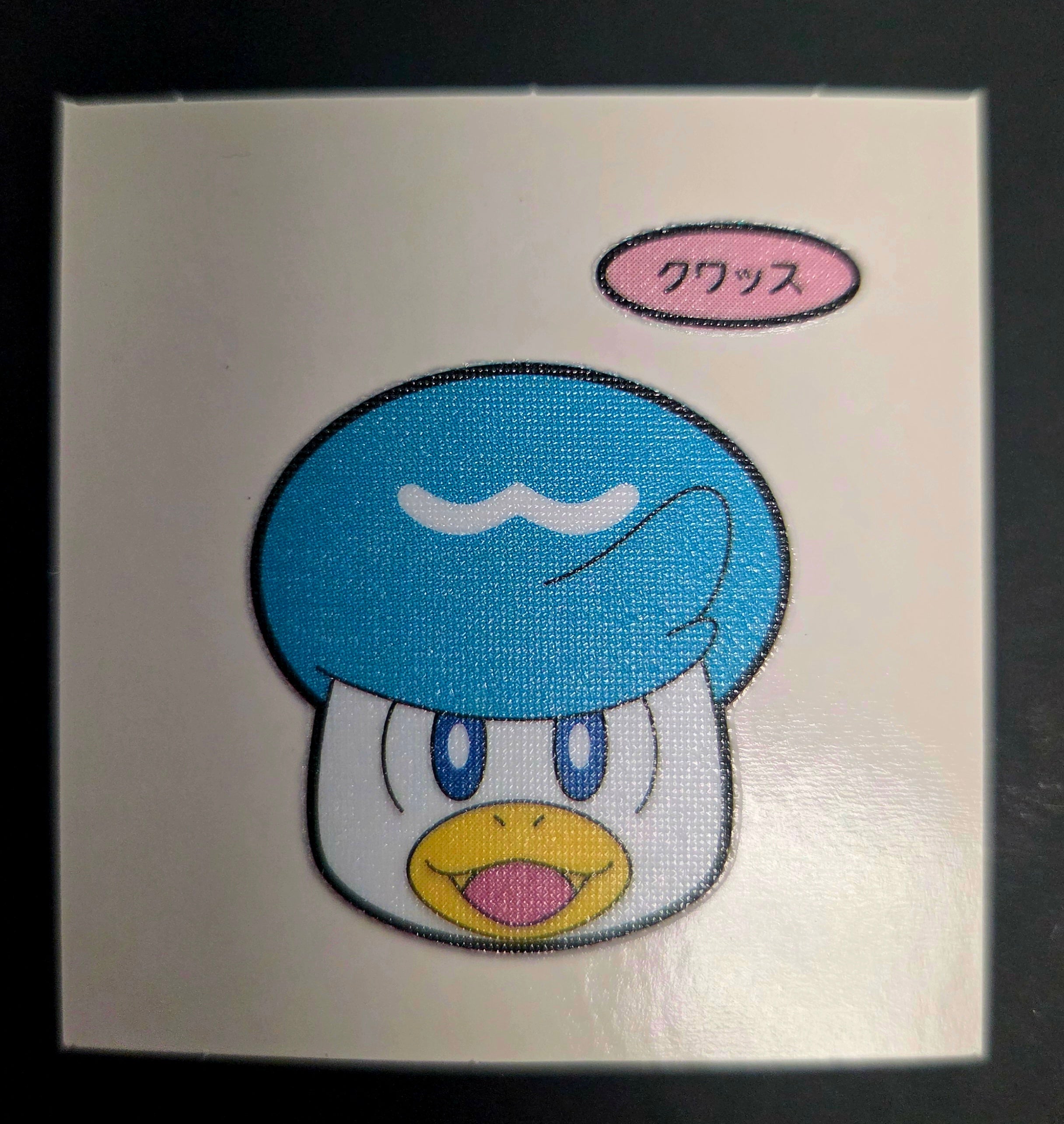 Pokemon Bread Seal Deco Character Sticker - Quaxly