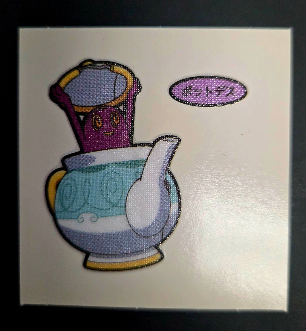 Pokemon Bread Seal Deco Character Sticker - Polteageist