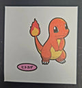 Pokemon Bread Seal Deco Character Sticker - Charmander