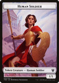 Human Soldier // Reflection Double-Sided Token (THB-2 // 5) - Theros Beyond Death Tokens Foil