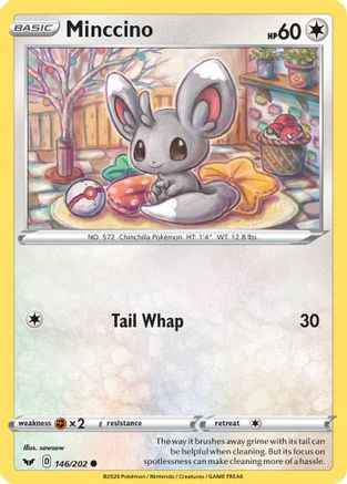 Minccino 146/202 - SWSH01 Sword & Shield Base Set
