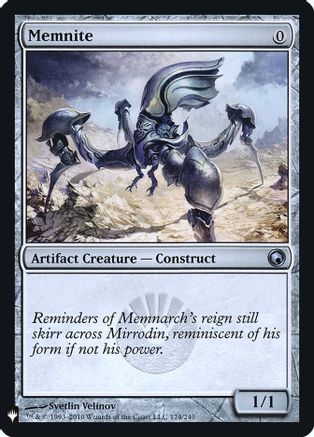 Memnite (LIST-174) - The List Reprints Foil