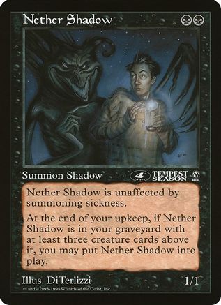 Nether Shadow (4th Place) (Arena League) (OVER-) - Oversize Cards