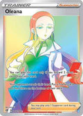 Oleana (Secret) 202/192 - SWSH02 Rebel Clash Holofoil