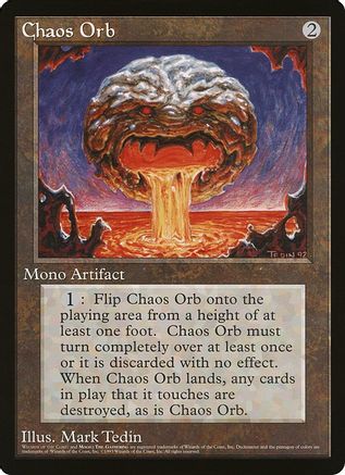 Chaos Orb (InQuest Magazine) (OVER-) - Oversize Cards
