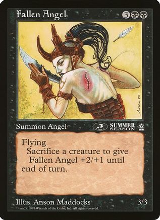 Fallen Angel (3rd Place) (Arena League) (OVER-) - Oversize Cards