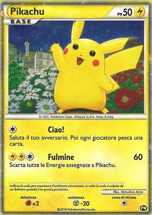 Pikachu (Italian) 0PW/null - Pikachu World Collection Promos Holofoil