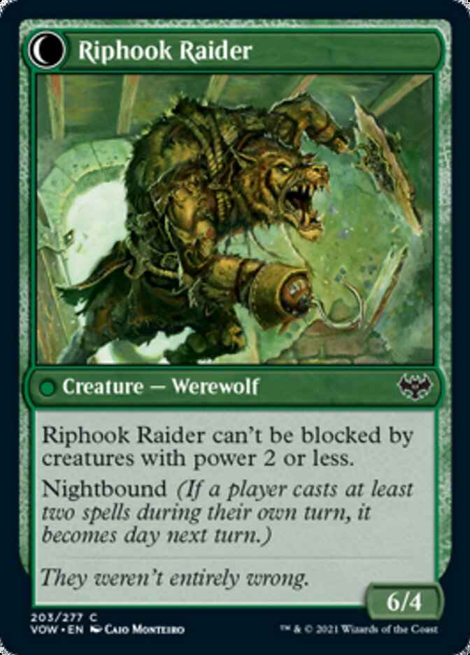Hookhand Mariner // Riphook Raider (VOW-203) - Innistrad: Crimson Vow: (Double Faced Transform)