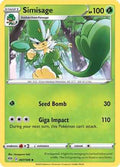 Simisage 007/189 - SWSH03 Darkness Ablaze Reverse Holofoil