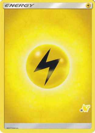 Lightning Energy (# Pikachu Stamped)  - Battle Academy