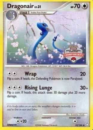 Dragonair (State Championships) 052/146 - League & Championship Cards