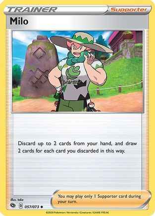 Milo 057/73 - Champions Path Reverse Holofoil