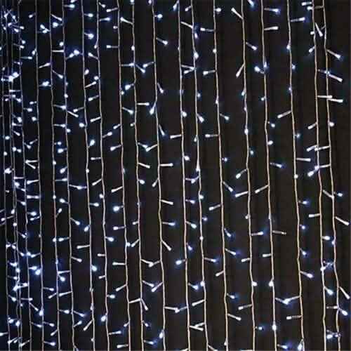 224 LED White String Fairy Lights Outdoor Lamp Decor