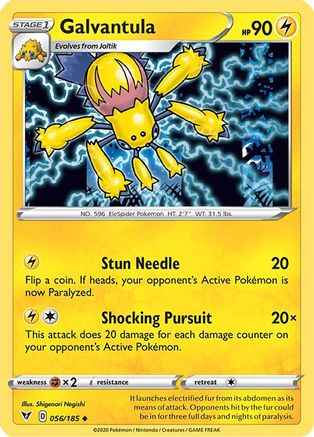 Galvantula 056/185 - SWSH04 Vivid Voltage Reverse Holofoil