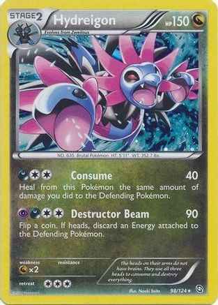 Hydreigon (Cosmos Holo) 098/124 - Blister Exclusives Holofoil