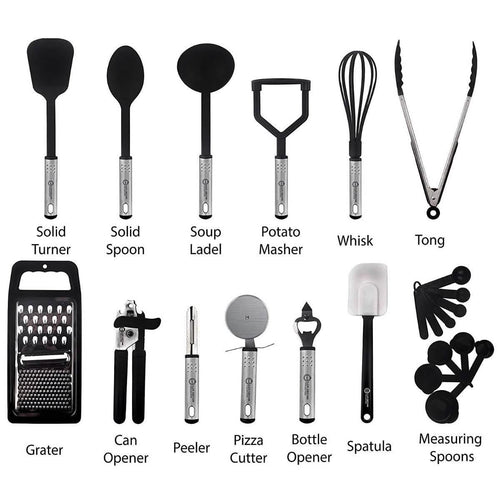 23-Piece Set: Nylon Cooking Utensils Set