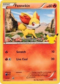 Fennekin 014/25 - McDonalds 25th Anniversary Promos Holofoil