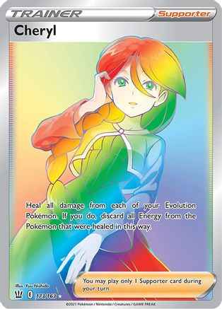 Cheryl (Secret) 173/163 - SWSH05 Battle Styles Holofoil