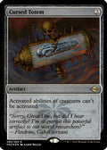 Cursed Totem (Foil Etched) (MH2-295) - Modern Horizons 2 Foil