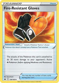 Fire-Resistant Gloves 138/198 - SWSH06 Chilling Reign Reverse Holofoil