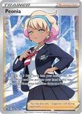 Peonia (Full Art) 196/198 - SWSH06 Chilling Reign Holofoil