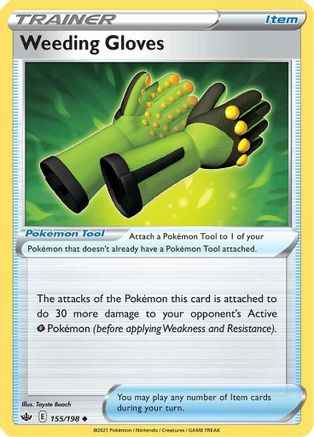 Weeding Gloves 155/198 - SWSH06 Chilling Reign
