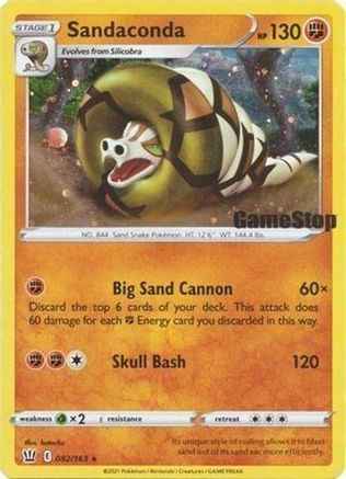 Sandaconda 082/163 - Miscellaneous Cards & Products - Holofoil